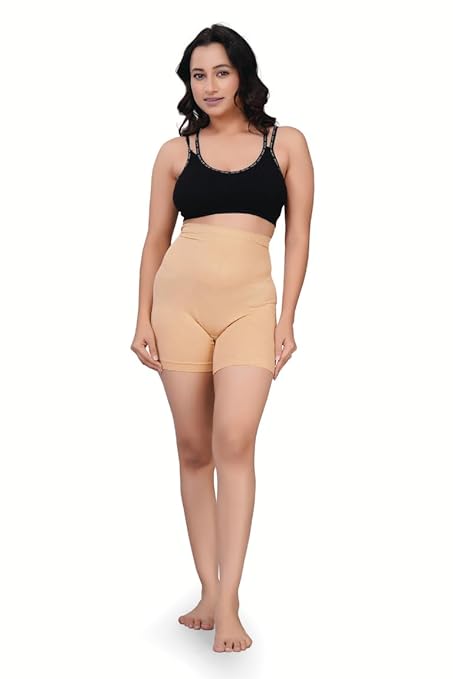High Waist Tummy Control Shapewear Shorts | Body Shaper for Women | Tummy Tucker| Seamless Body Shaper | Shorts Under Dress | Comfortable | Breathable