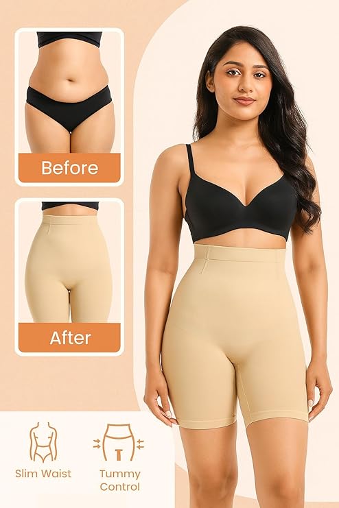 Tummy Control Shapewear for Women Butt Lifting Shapewear High Waist Body Shaper