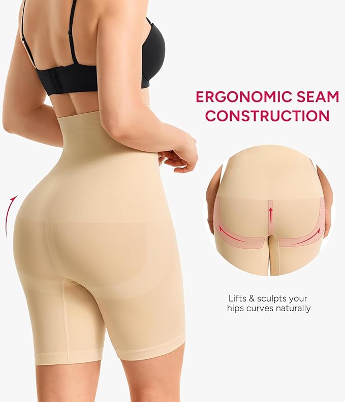 Tummy Control Shapewear for Women Butt Lifting Shapewear High Waist Body Shaper