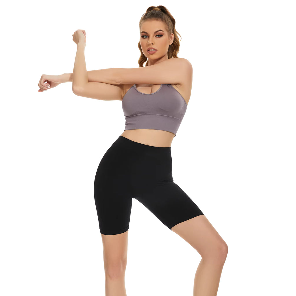 Women’s All Day Cycling Shorts | Ultra-Soft, 4-Way Stretch, High-Rise Seamless Fit