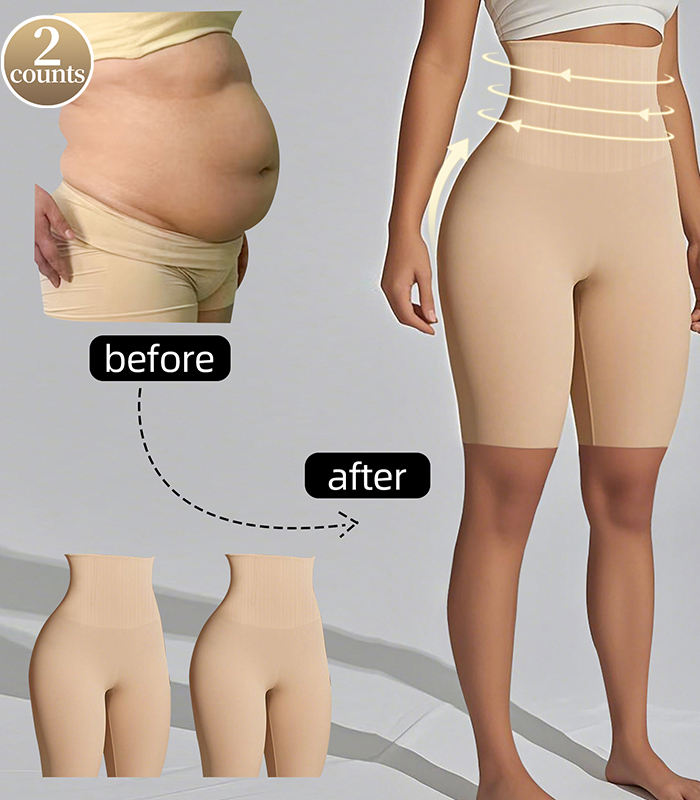 Tummy Control Shapewear - Body Shaper Tummy Control Boyshort, Body Shaper for Women